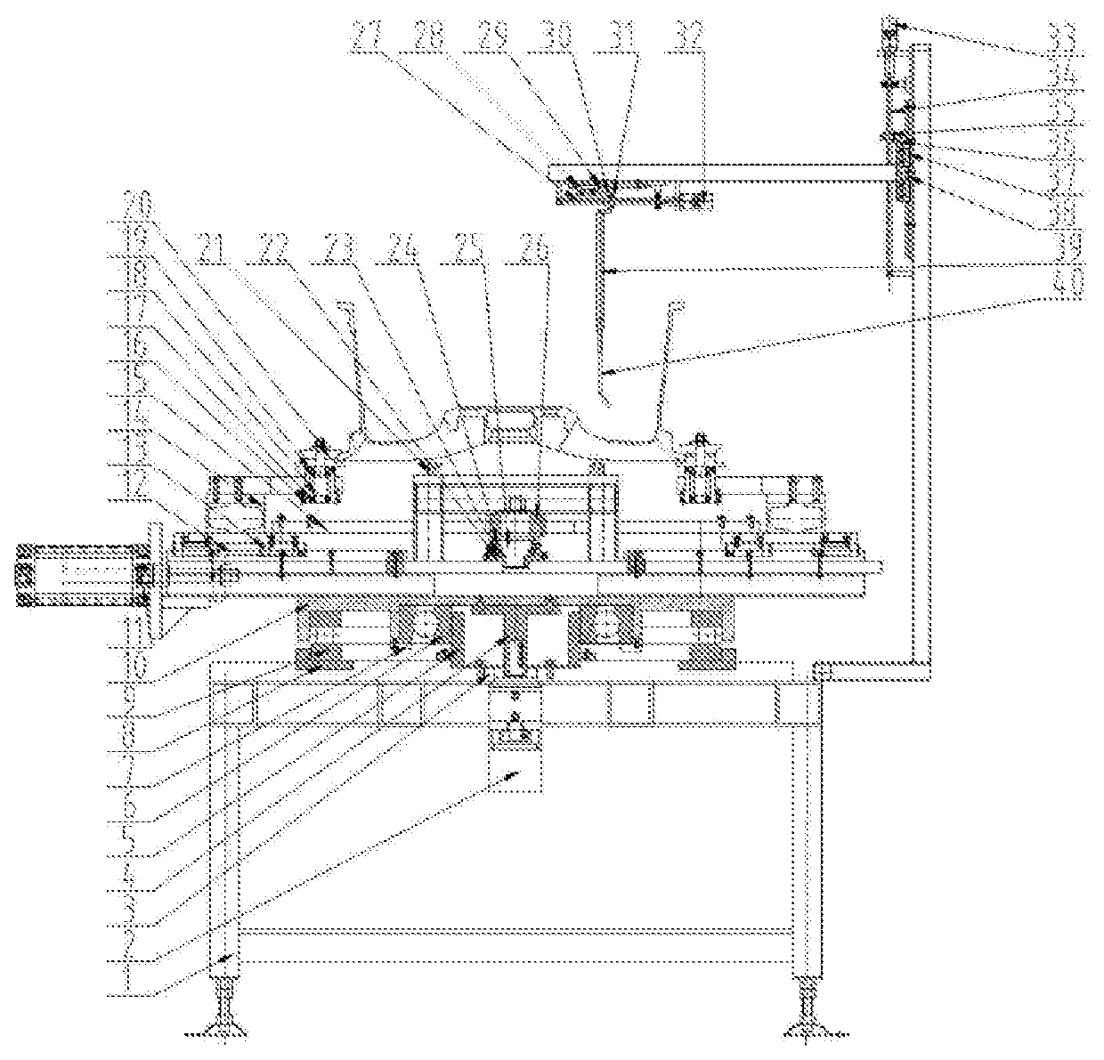 Wheel space detecting device