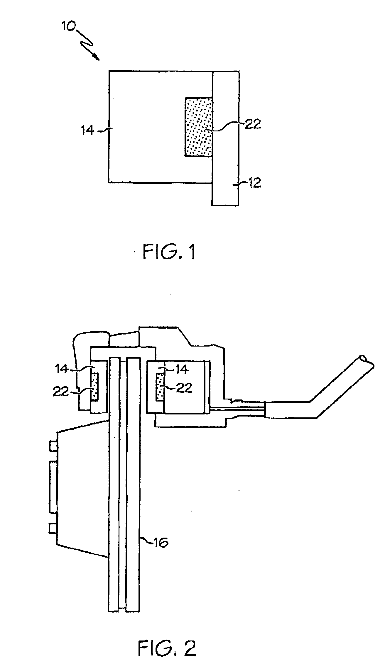 Disc brake pad with visual wear indicator