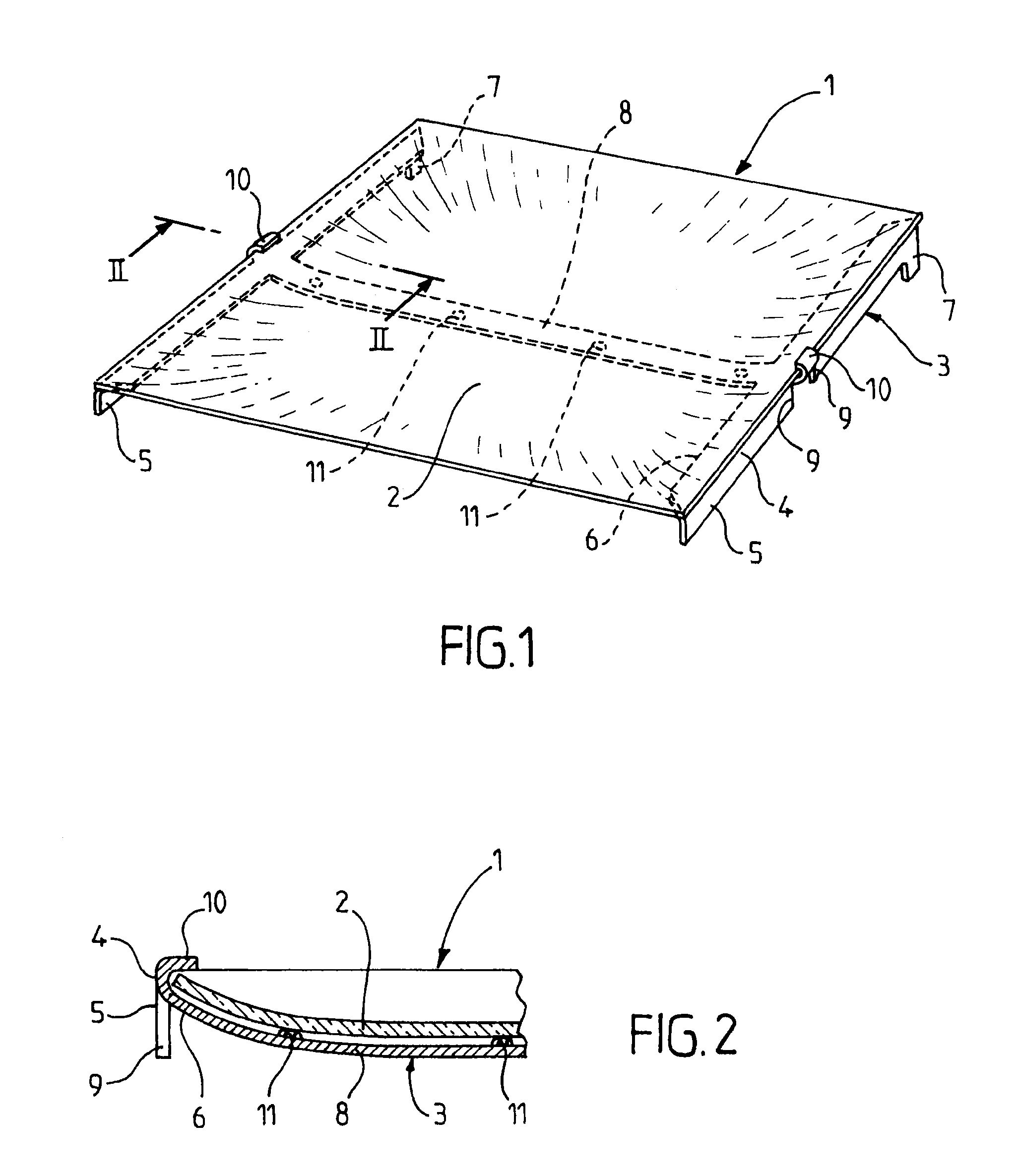 Shelf for refrigeration units