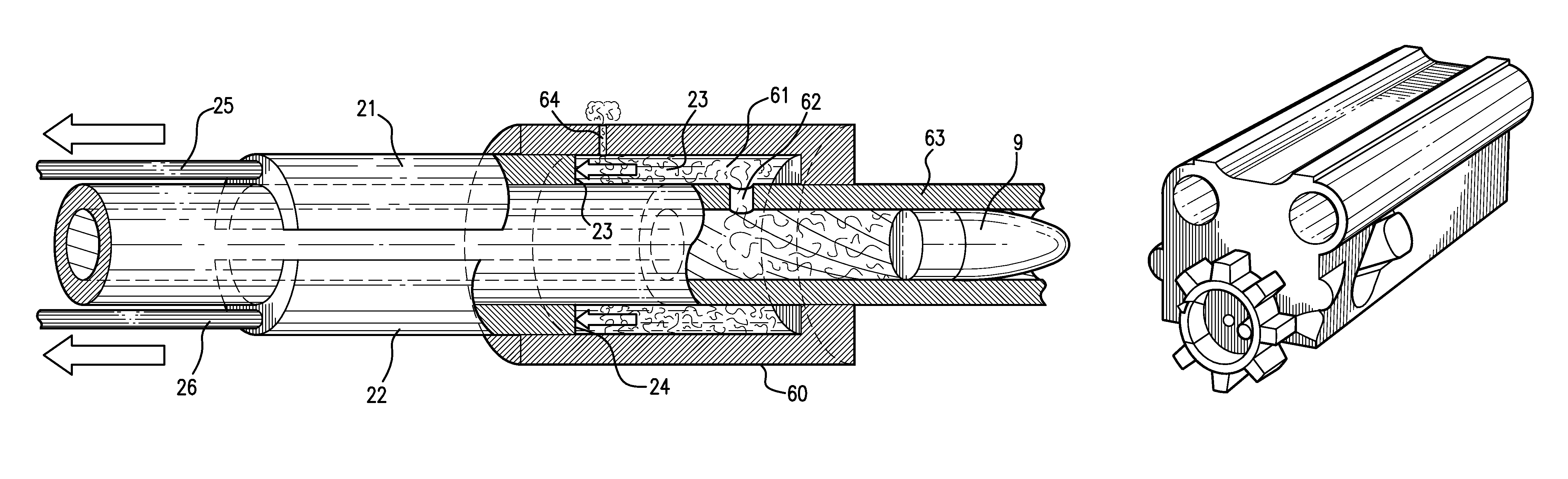 Sleeve piston for actuating a firearm bolt carrier