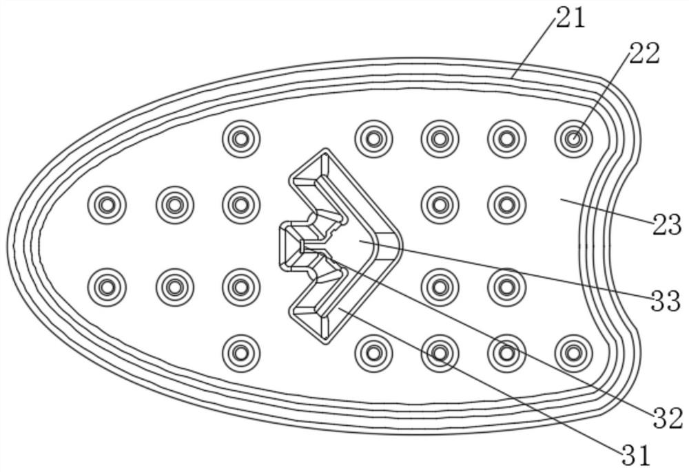 Large-wing-type knee joint pulley groove prosthesis