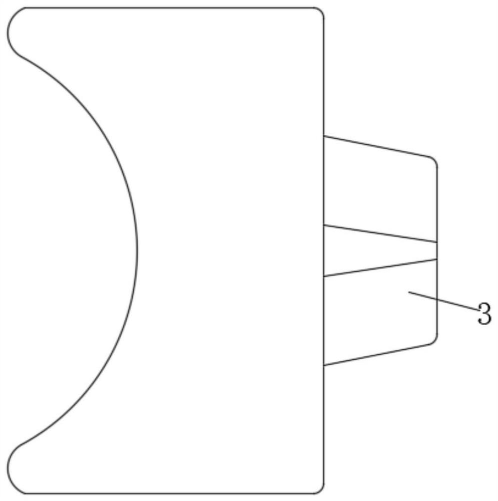 Large-wing-type knee joint pulley groove prosthesis