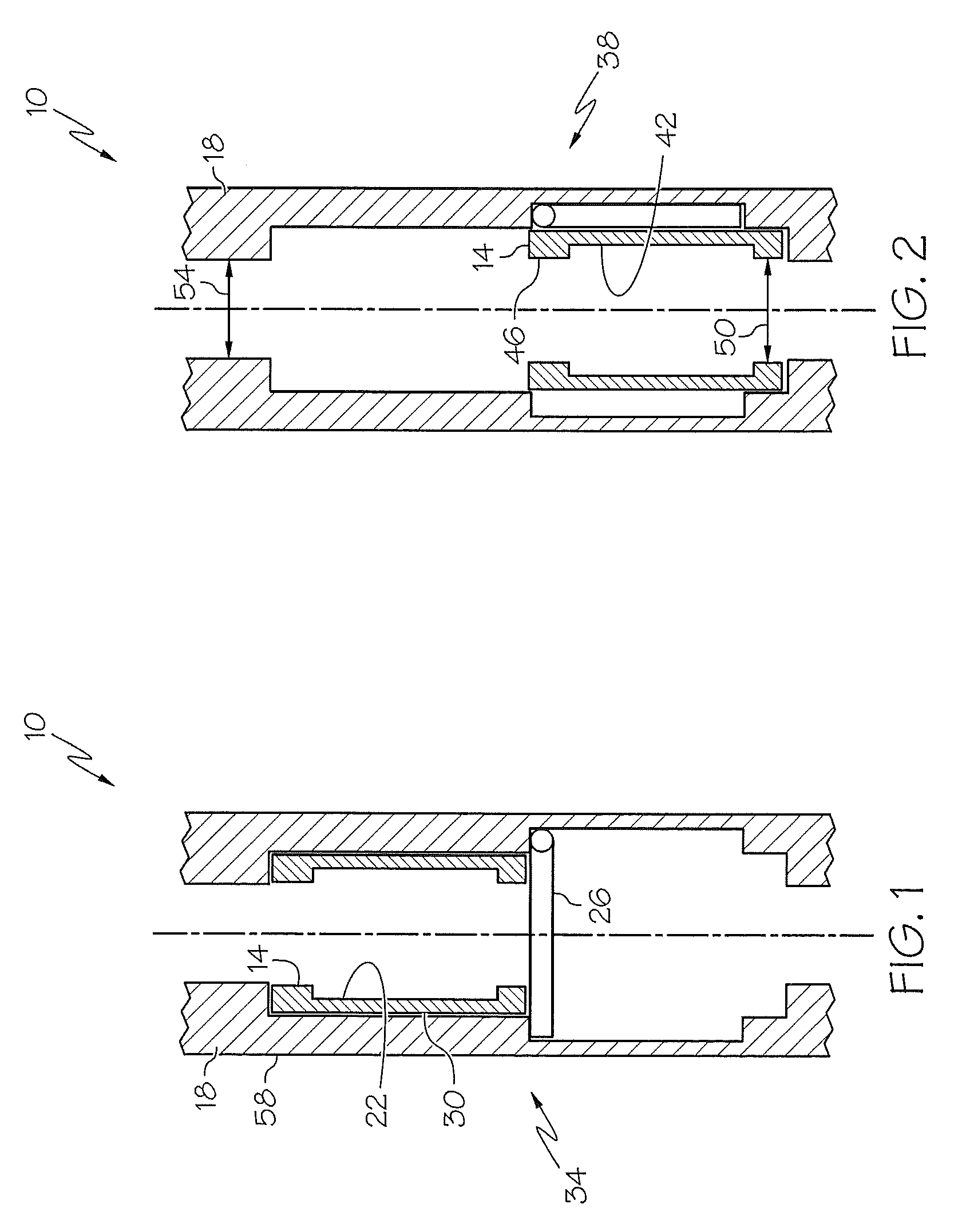 Two-way actuator and method