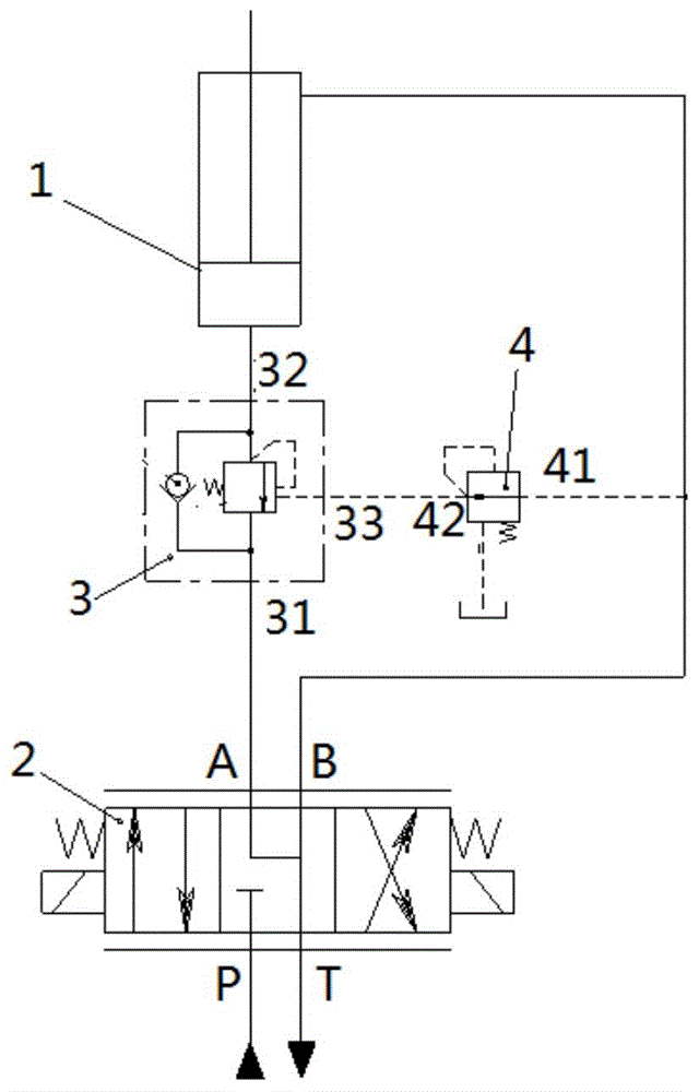 Anti-shake hydraulic circuit, cantilever crane anti-shake hydraulic circuit, engineering machinery and engineering vehicle