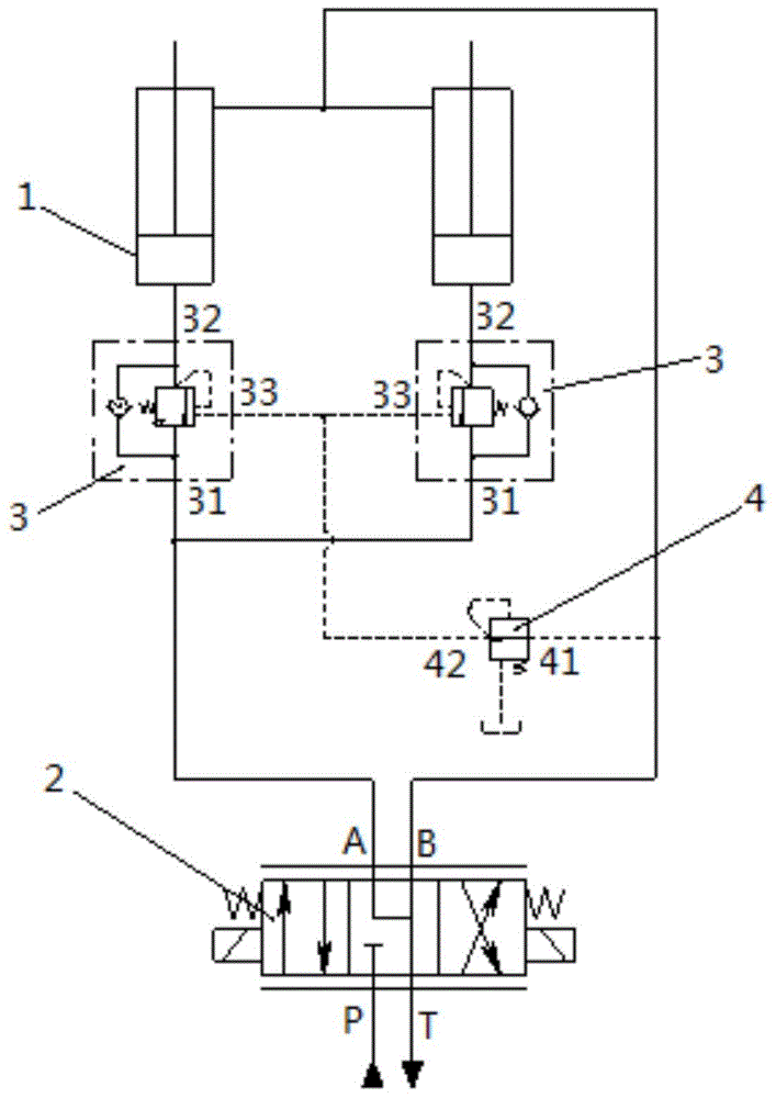 Anti-shake hydraulic circuit, cantilever crane anti-shake hydraulic circuit, engineering machinery and engineering vehicle