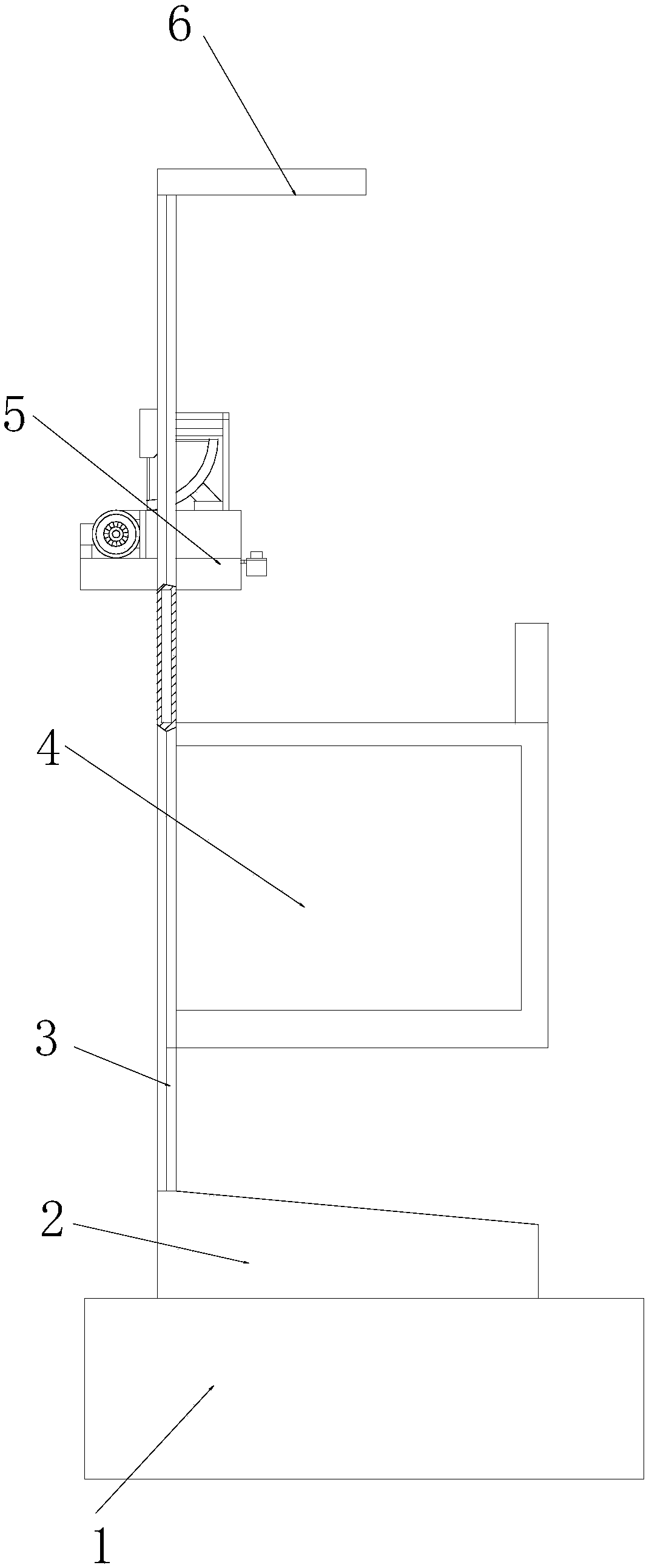 Height adjustment power maintenances rack with high-efficiency oil dissolver