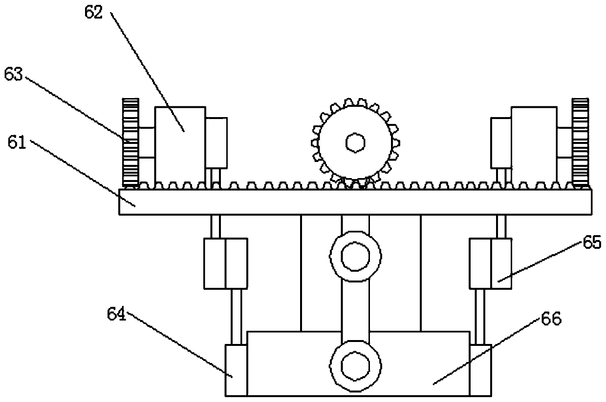 Semi-hidden charging pile protection device for new energy electric vehicle