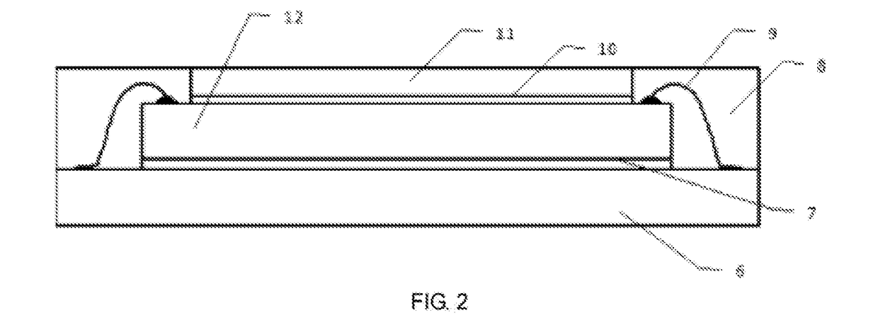 Dielectric composite material for fingerprint sensor induction layer and preparation method thereof