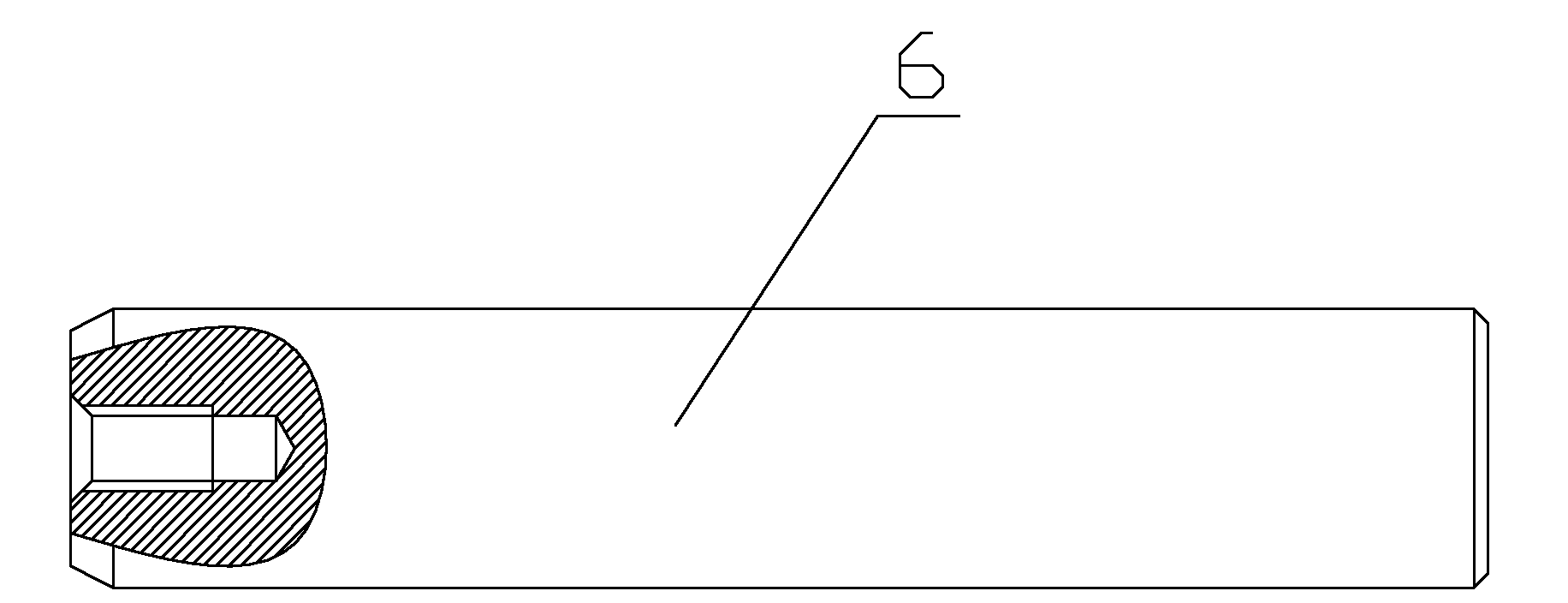 Device for measuring rotor bracket of hydrogenerator oblique stud support arm structure