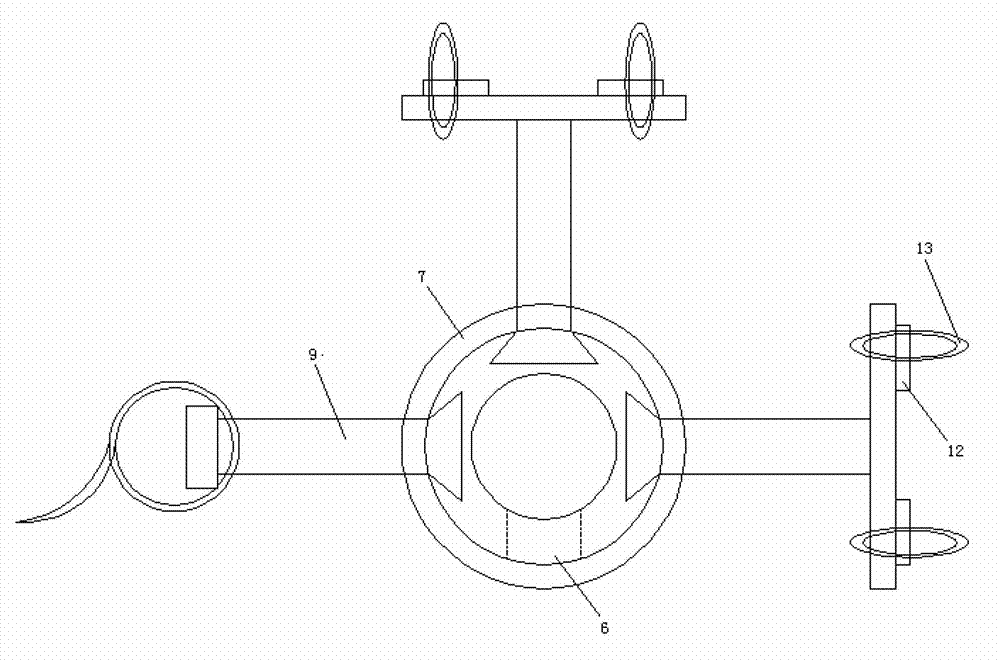 A cement concrete pavement health monitoring sensor fixing device