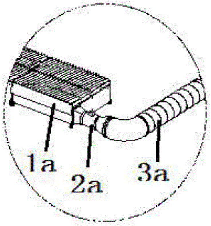 Modularized downdraft type dust-removing cutting table