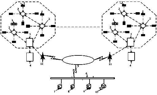 Layer chicken coop laminated cage culturing environment illumination control system