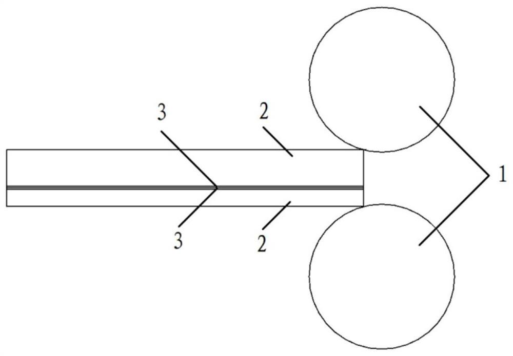 A Method for Predicting Deformation and Penetration at the Bonding Surface of Asymmetric Billets Rolled Clad Plates