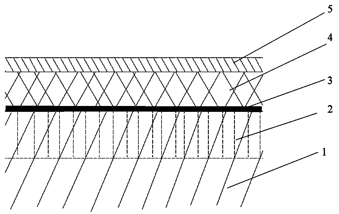 Method for wrapping protection of concrete members in tidal zone