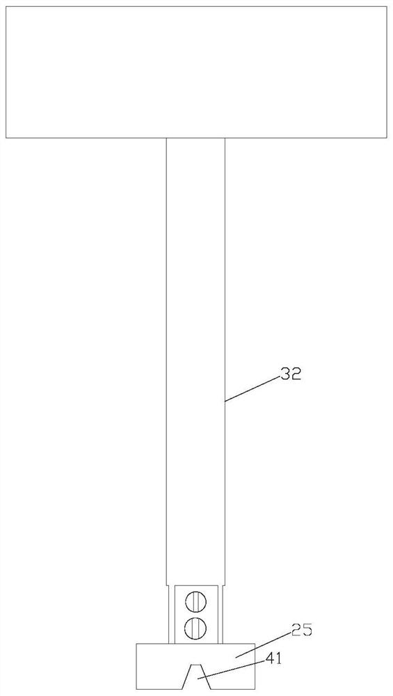 Metal bar clamping type double-section shearing blanking device and blanking method