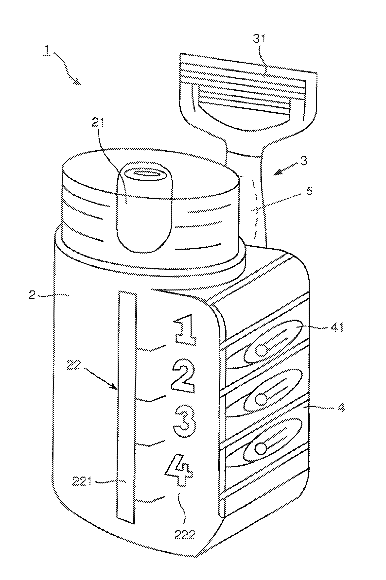 Shaving kit with replacement indicator