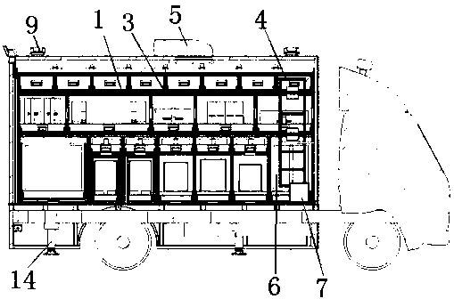 Cable test vehicle