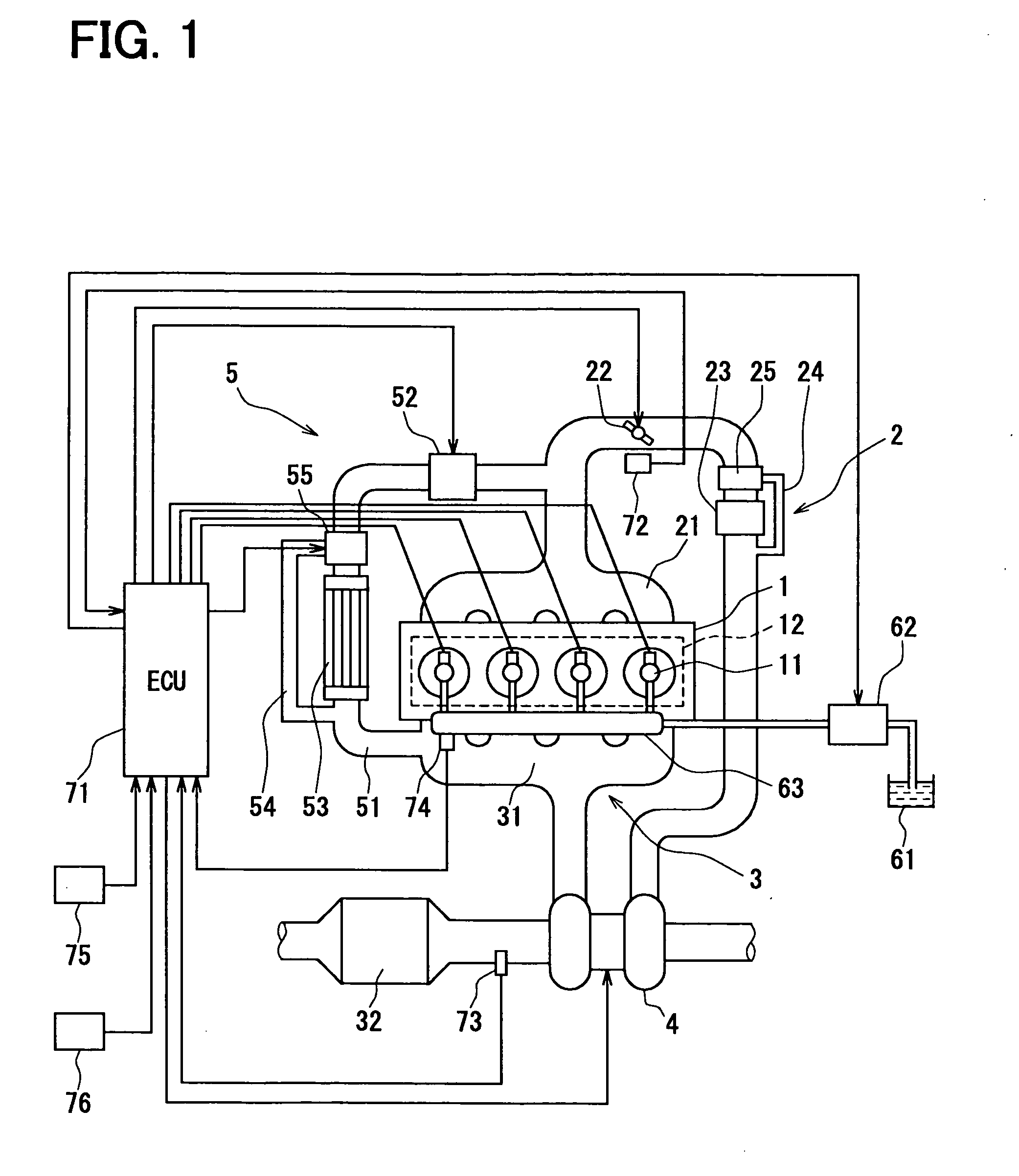 Compression ignition internal combustion engine