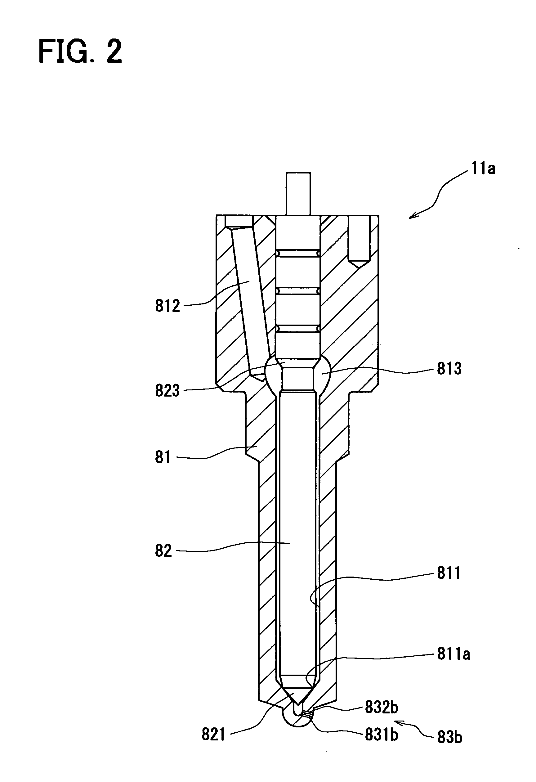 Compression ignition internal combustion engine