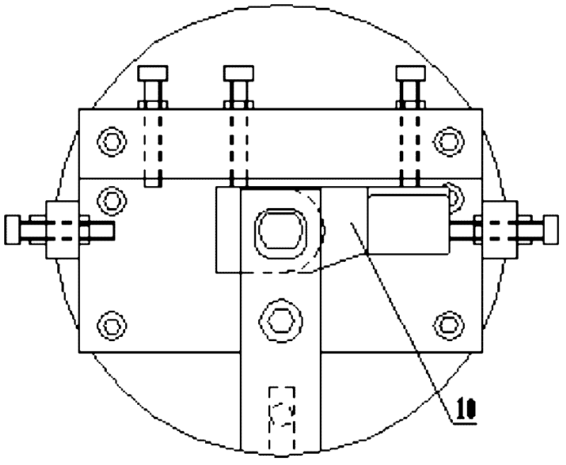 Special workpiece fixing equipment for boring