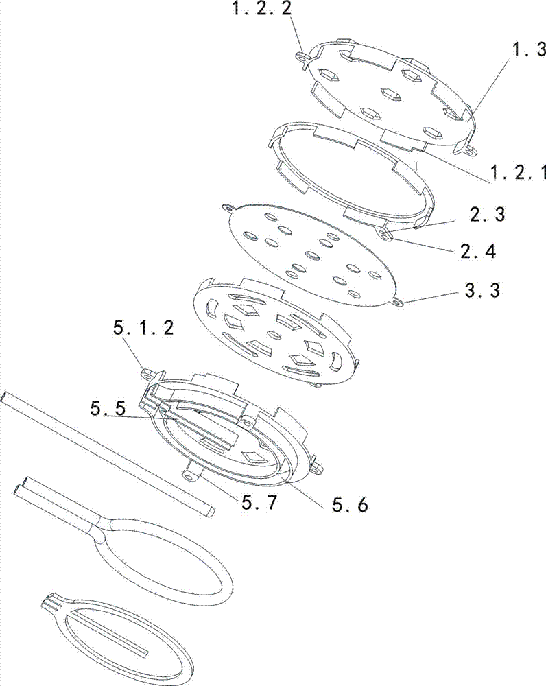 Bidirectional isobaric porous equal air supply and double-layer wind mixing regulating device used for combustor