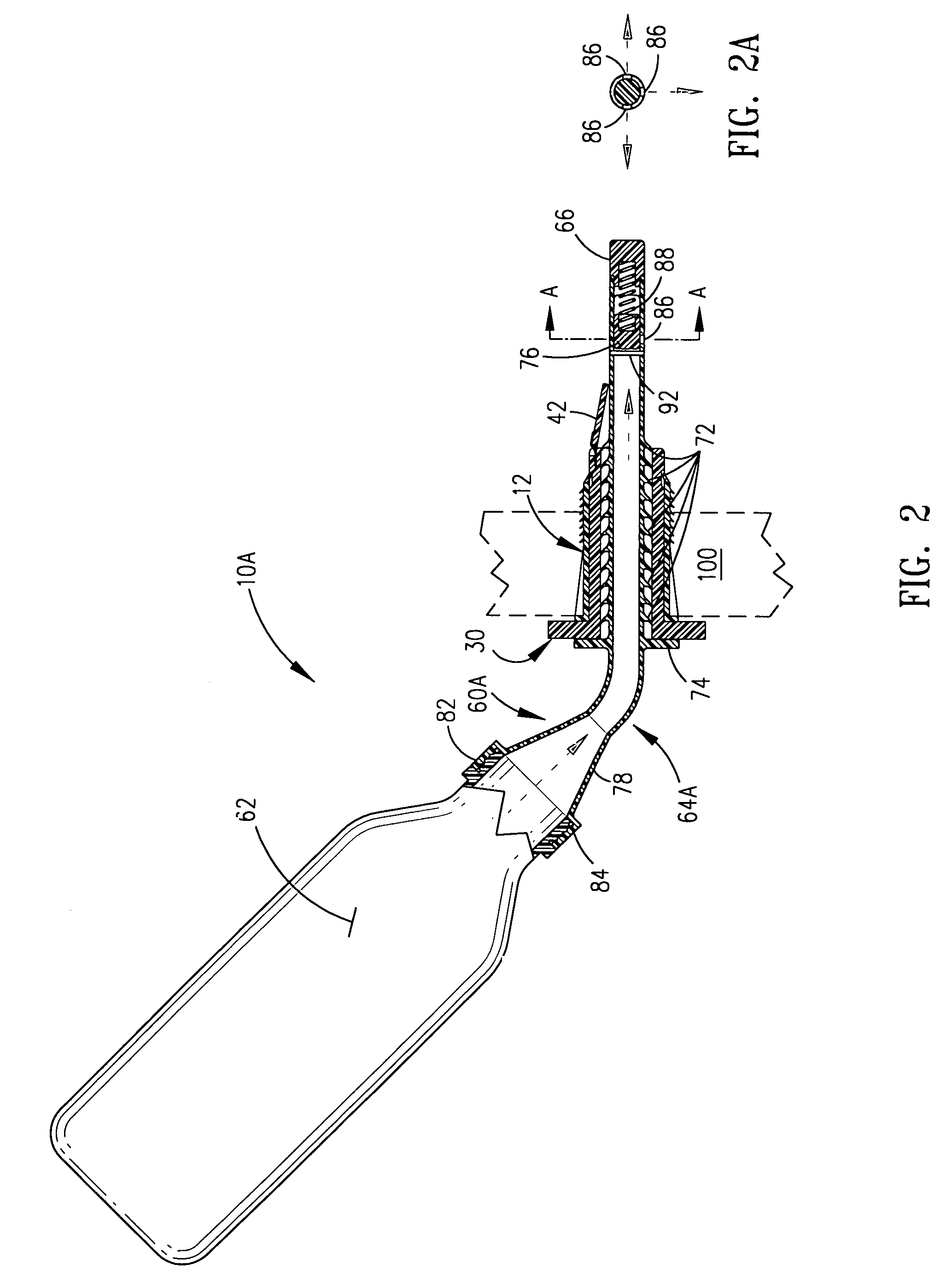 Pesticide injection system