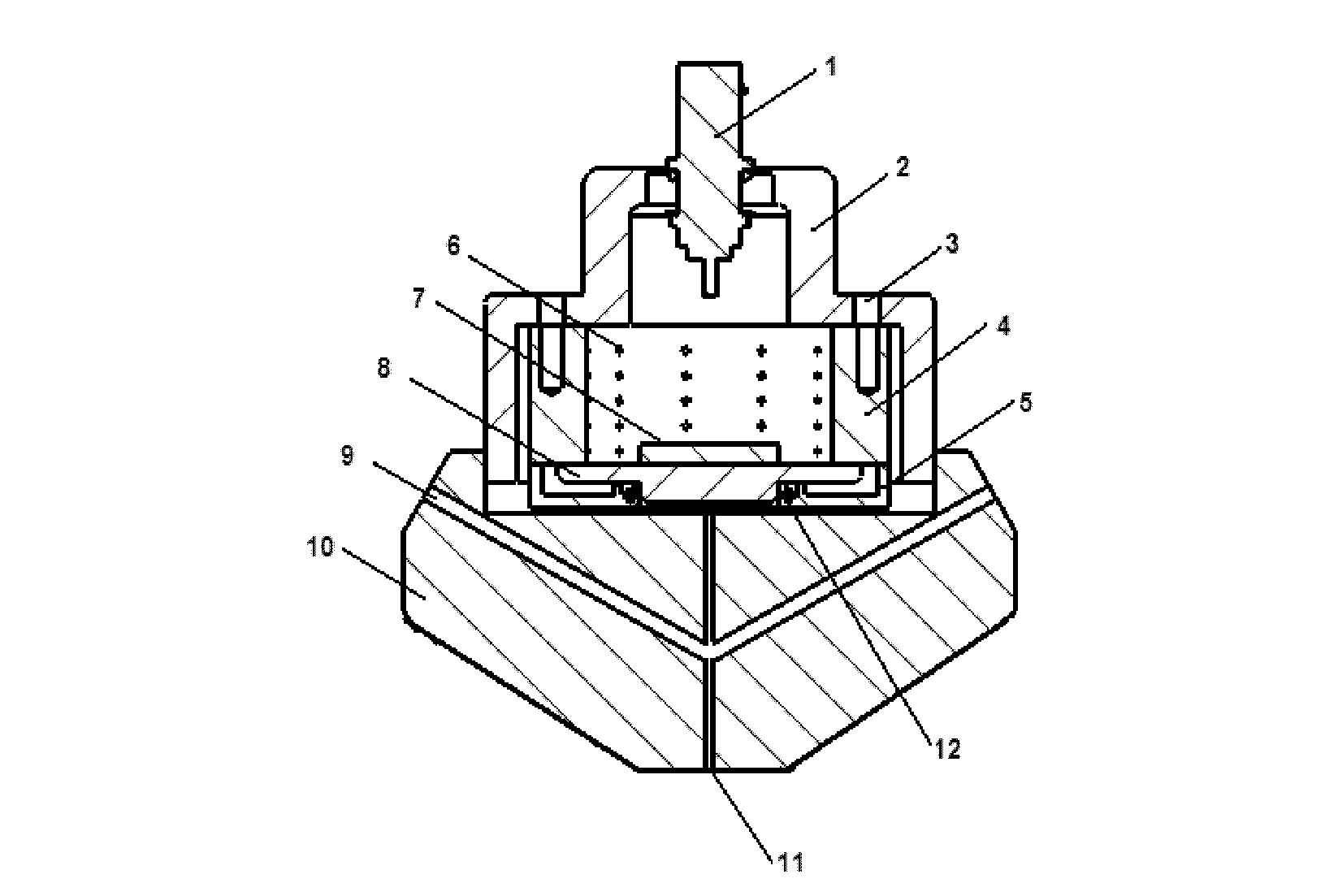 Atomizing jet device for cleaning