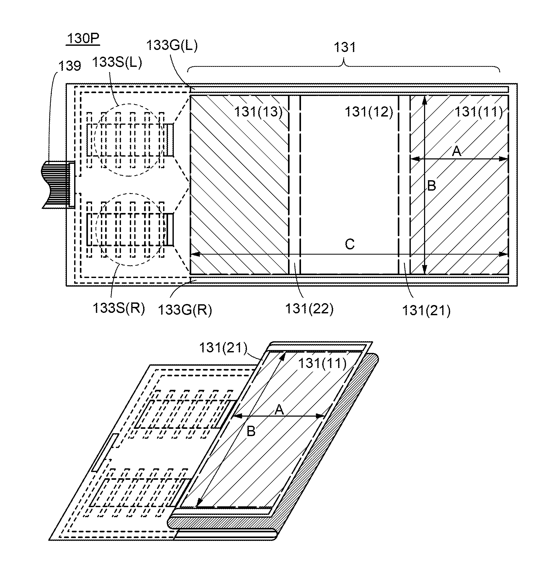 Display panel and data processing device