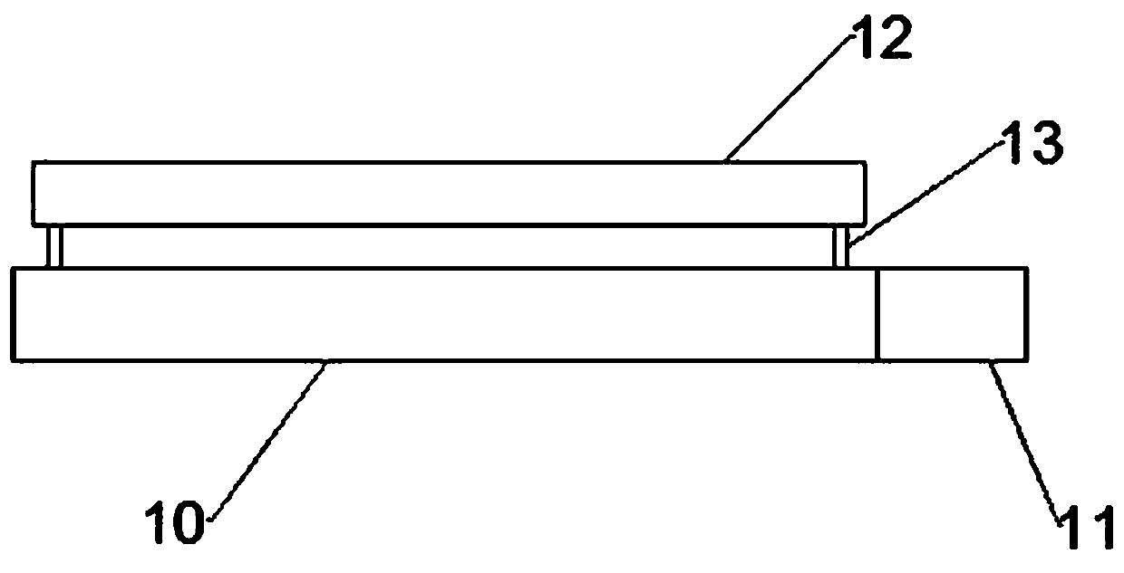 Blank cutting device for sock processing