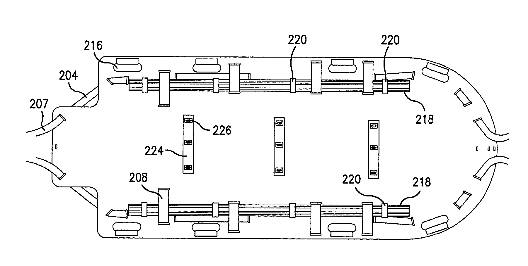 Evacuation sled for non-ambulatory patients