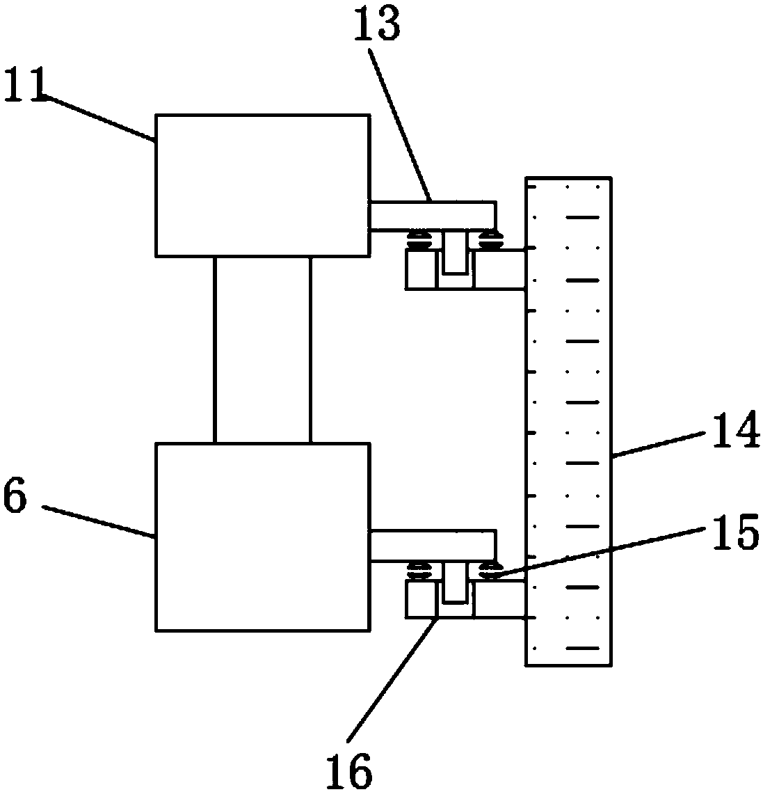 Adjustable dish-washing machine bracket