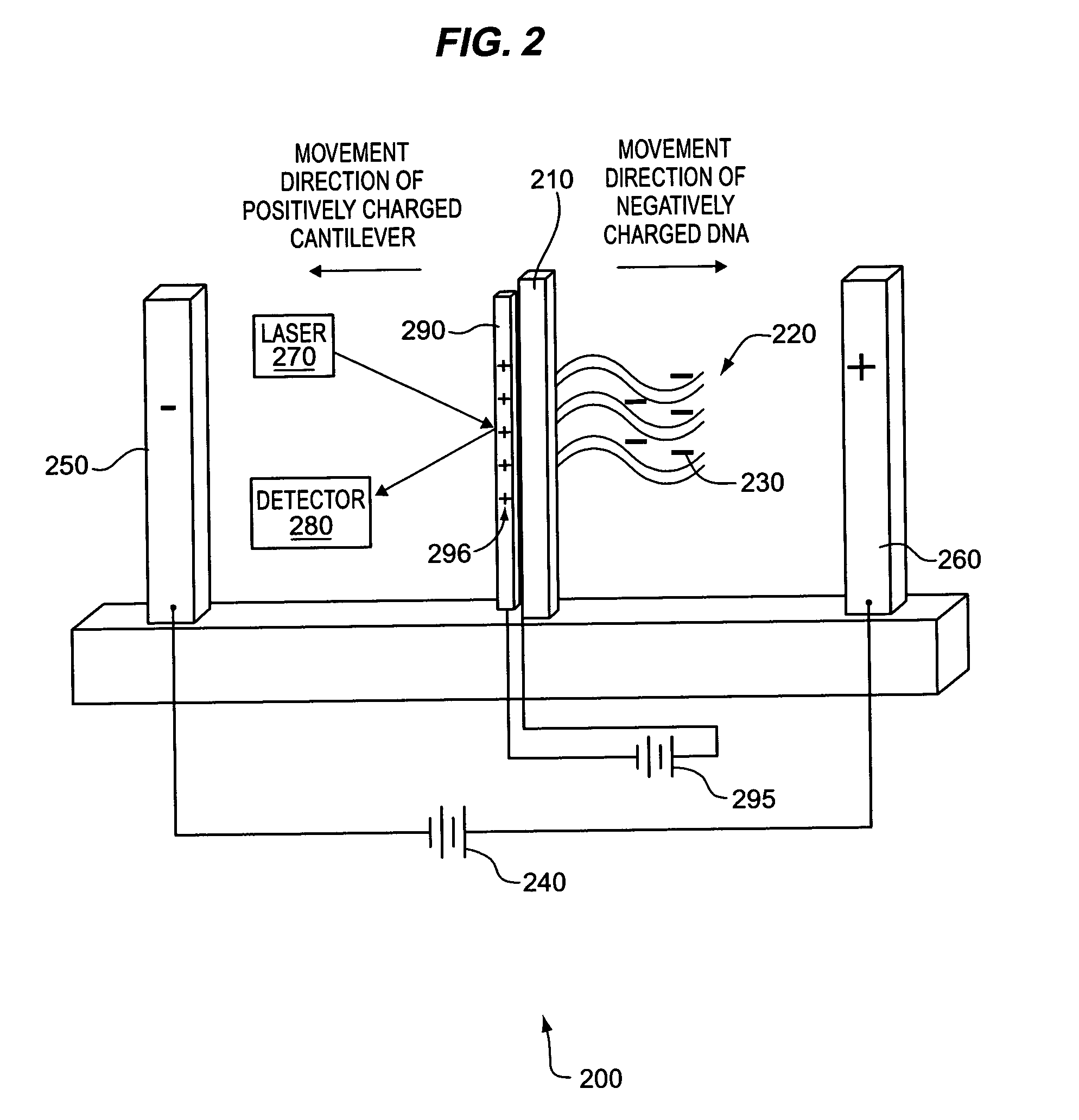 Detecting molecular binding by monitoring feedback controlled cantilever deflections