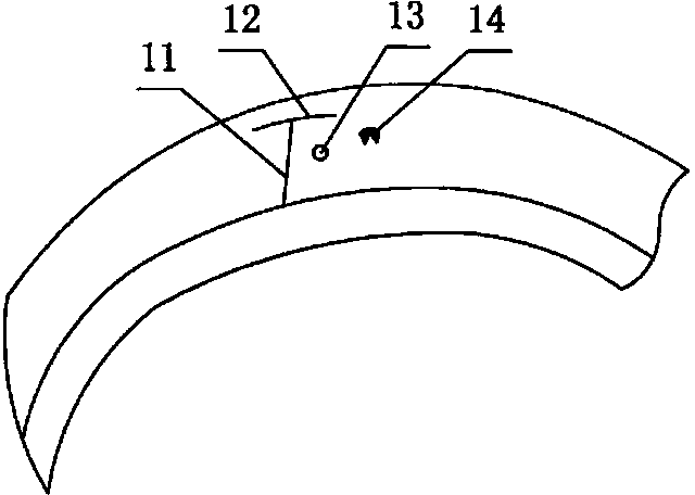 Heart puncture blood collecting device and puncture blood collecting method thereof for mice of medical research experiments