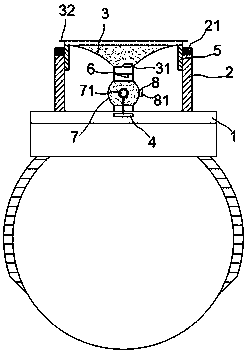 Efficient fixing device for monitor