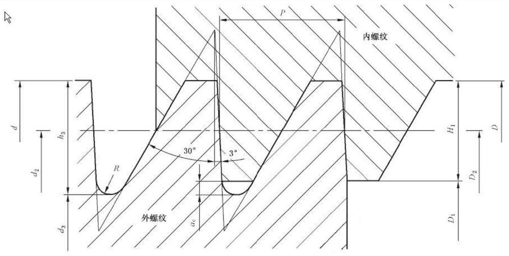 Intermediate bearing mounting structure of double-rotor turbofan engine