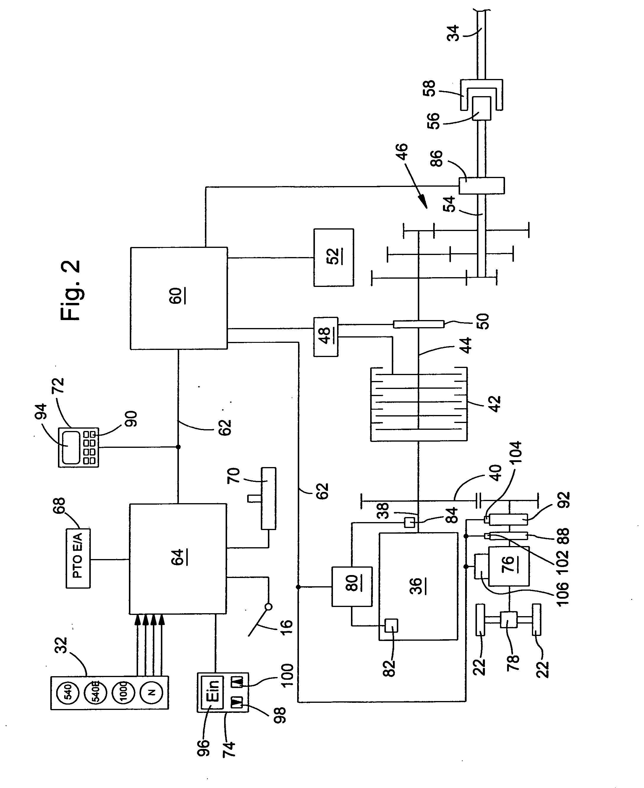 Agricultural machine with PTO torque limiting feature