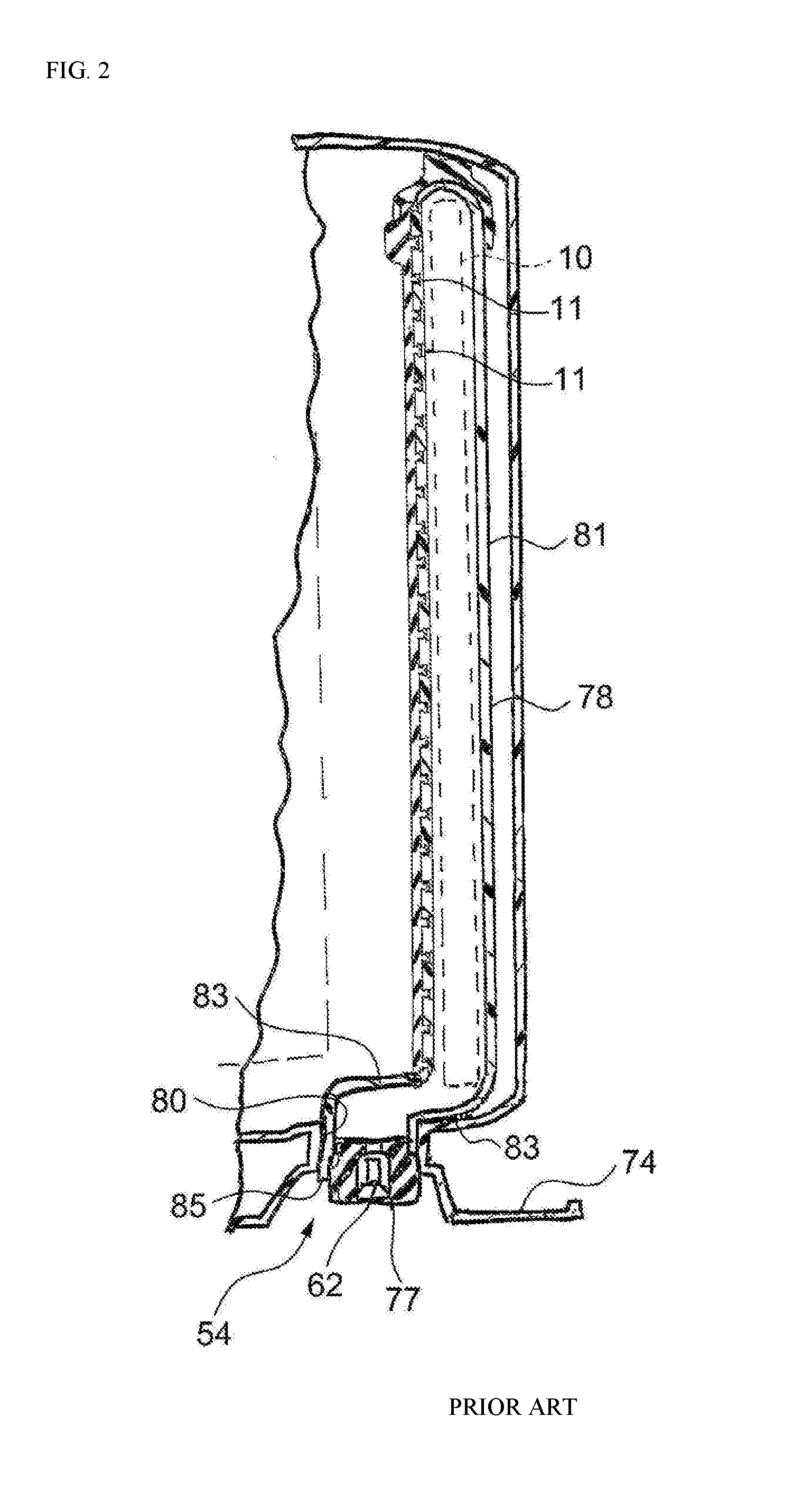 Wafer storage container