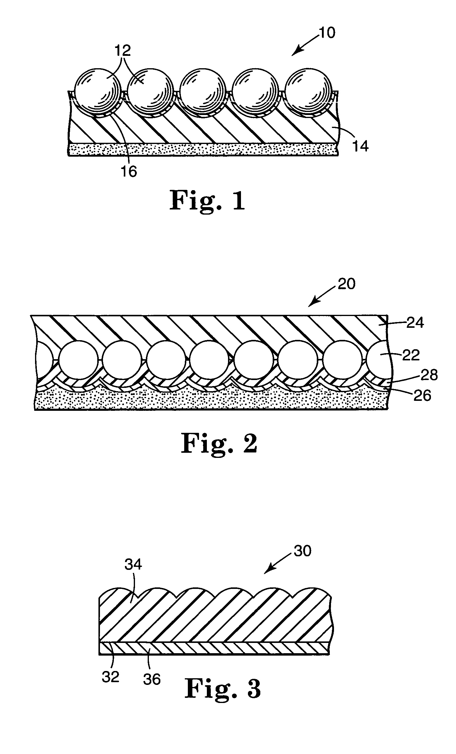 Sheeting with composite image that floats