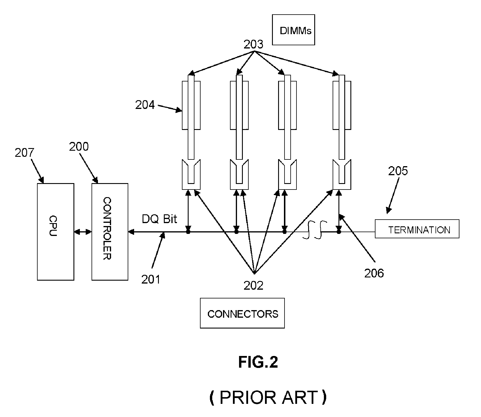 Active dual in line memory module connector with re-driven propagated signals