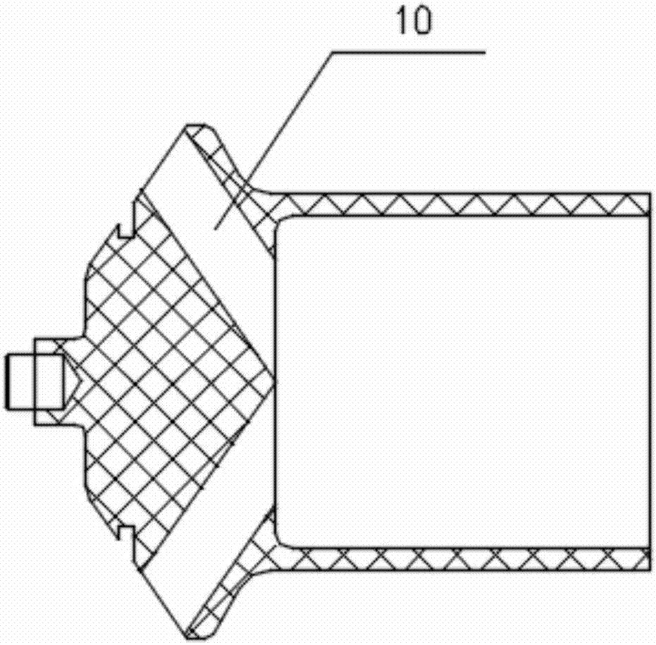 Fluorine-lined emergency release coupler