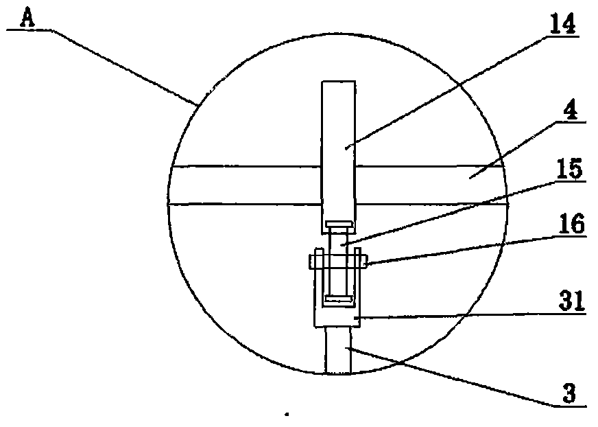 Anti-pollution air floating vibration filtering structure