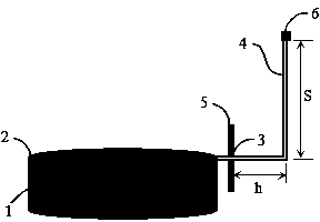 Intelligent landslide catastrophe monitoring method based on L-type liquid metal antennas