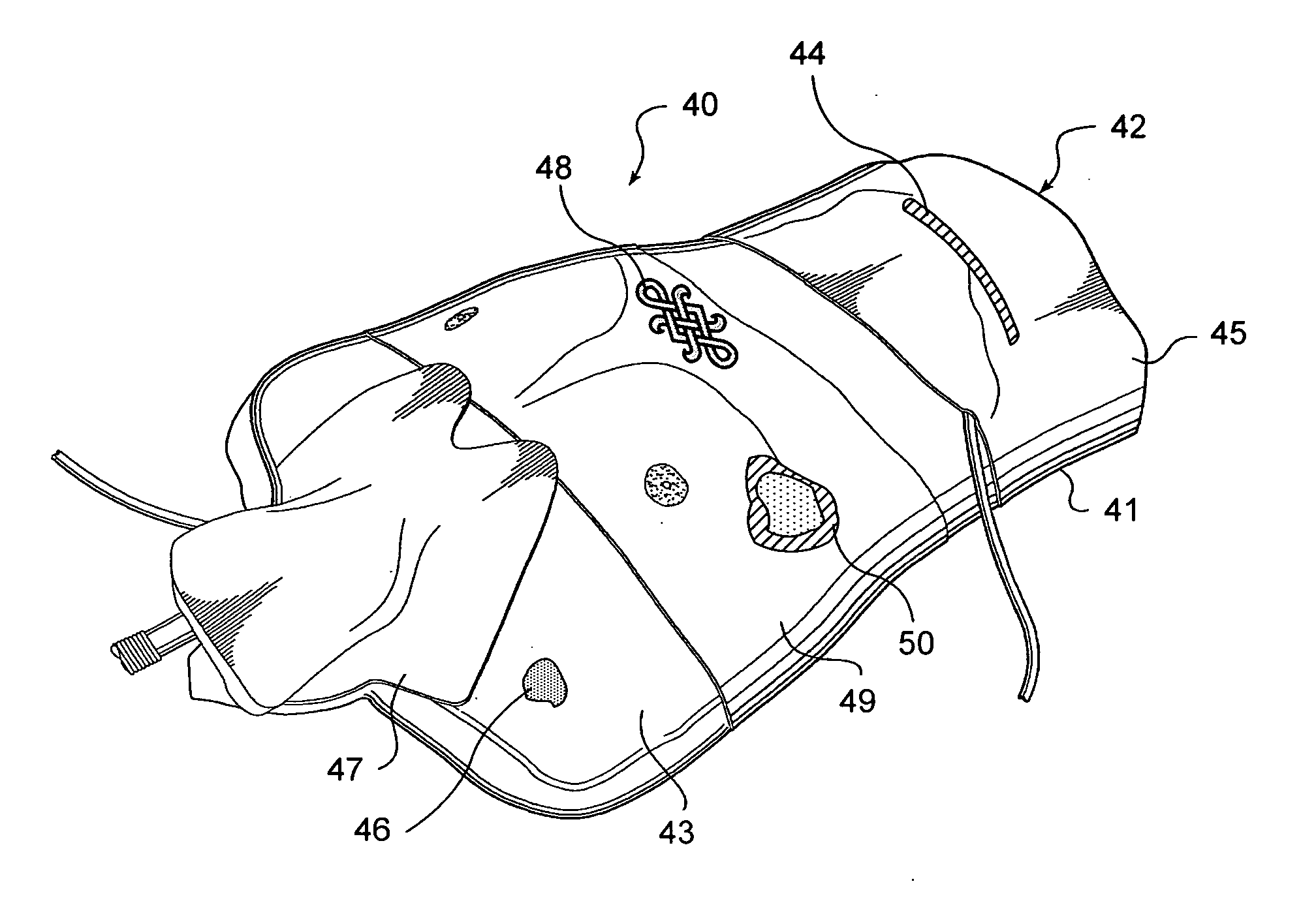 Simulated anatomical structures incorporating an embedded image layer