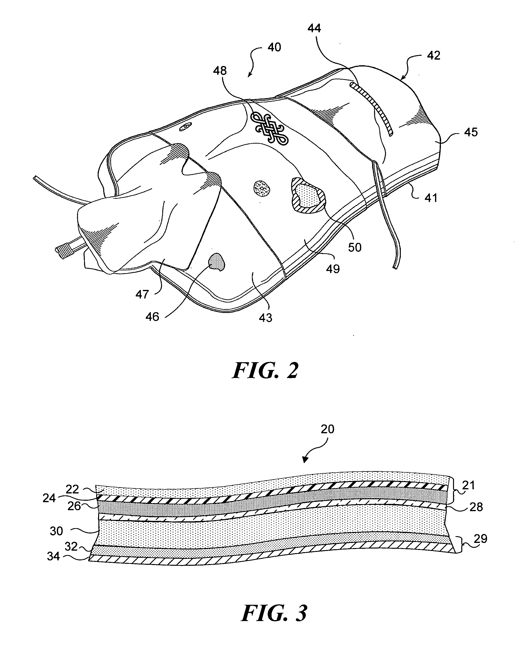 Simulated anatomical structures incorporating an embedded image layer