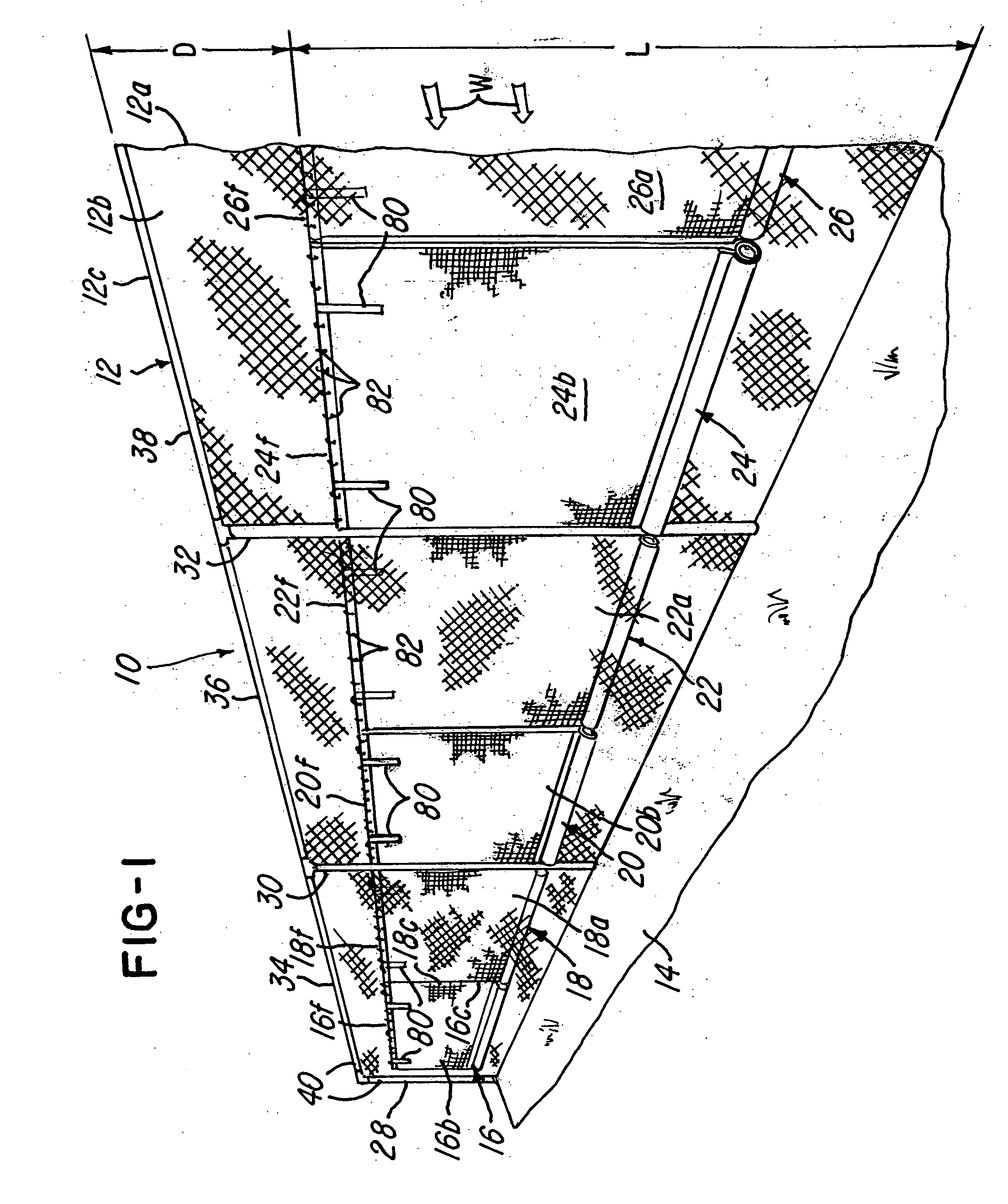 Ballasted wind shielding system and method