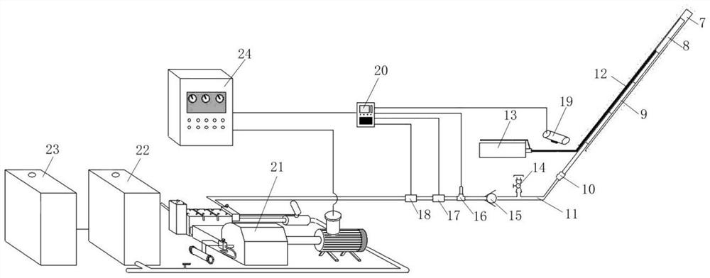 Equipment and method for controlling industrial and mining limestone roof of well through acid fracturing