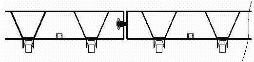 Rapid positioning method of floor and floor supporting body