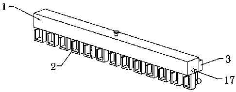 Harness wire take-off device of automatic drafting machine