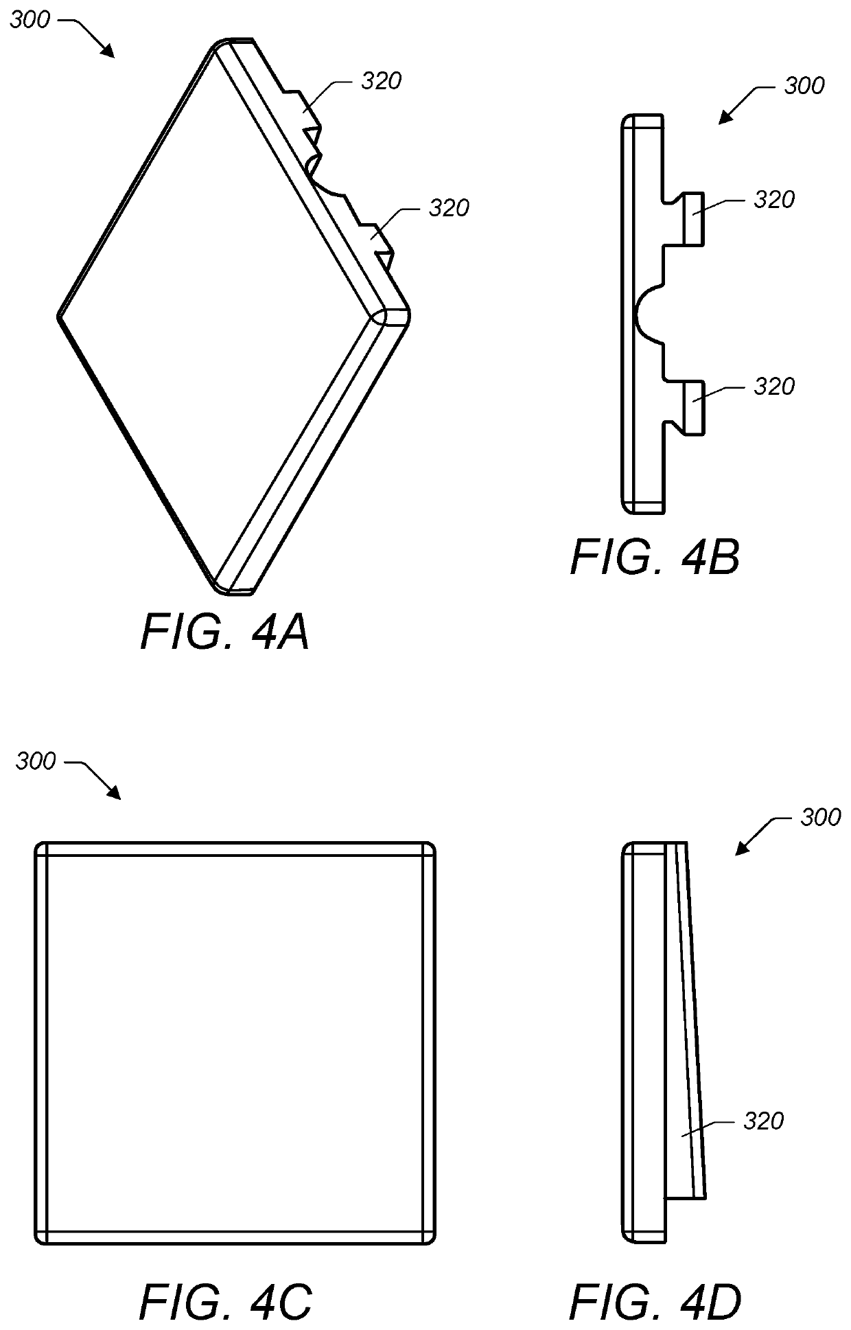 Front leaning rest platforms and use thereof