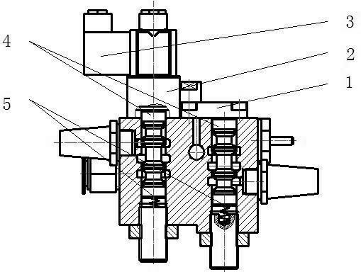 Efficient energy-saving adjustable electronic control electrolytic aluminum crust breaking valve terminal system